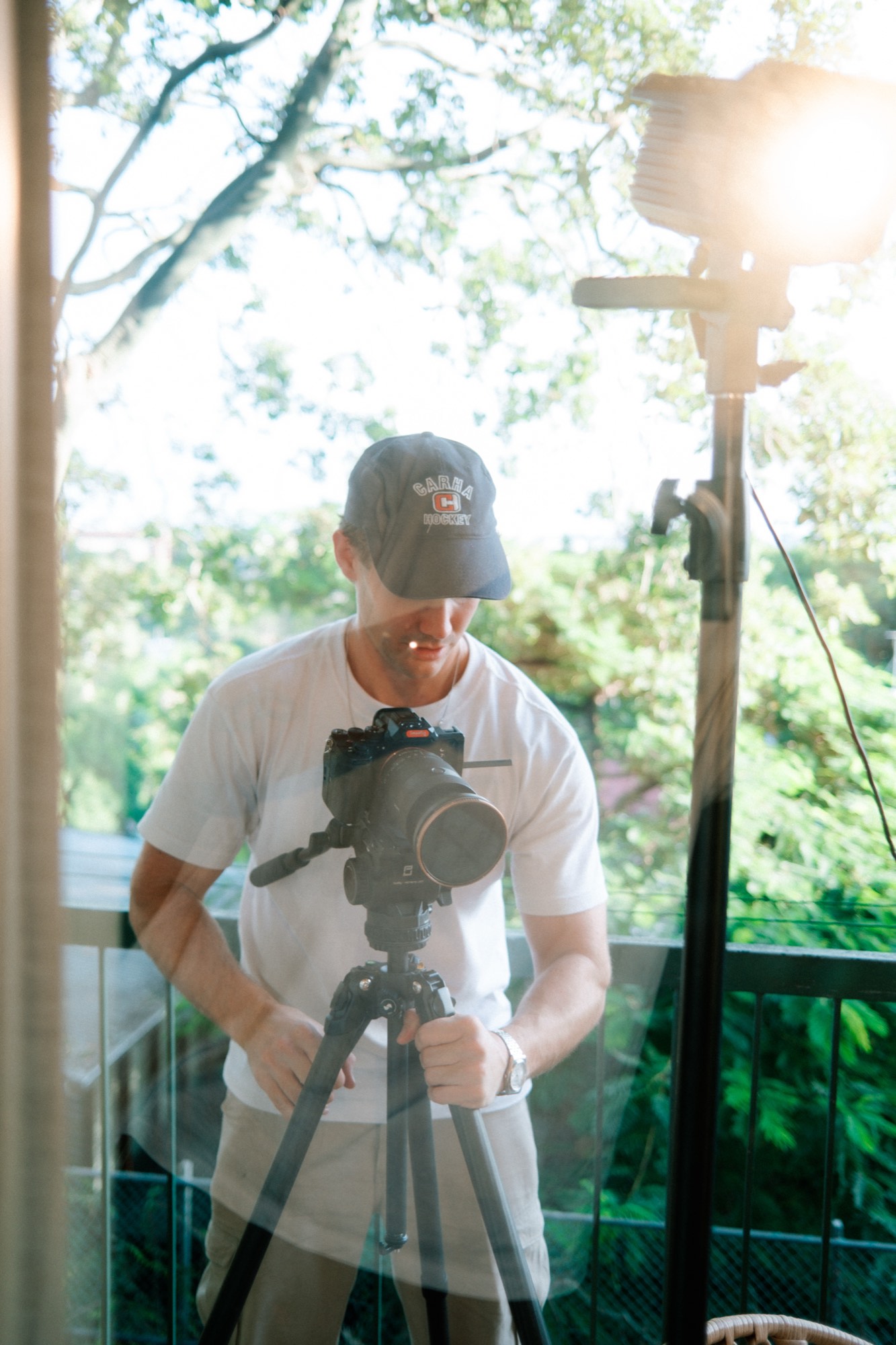 Music Is Better Shared — shooting through glass