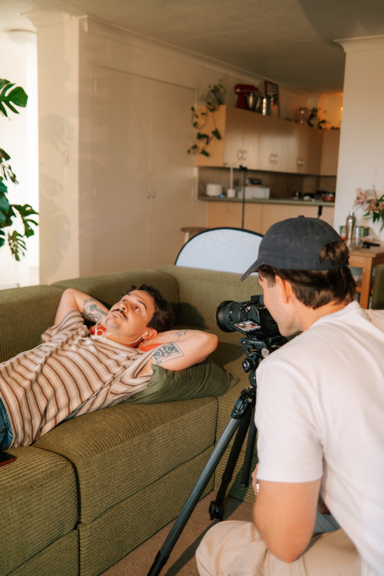 Music Is Better Shared — framing the couch nap