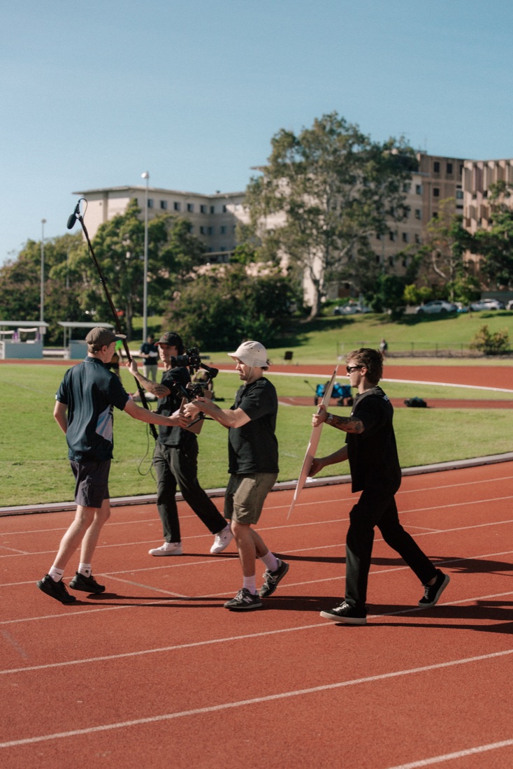 Rolling Digital behind the scenes — on the track