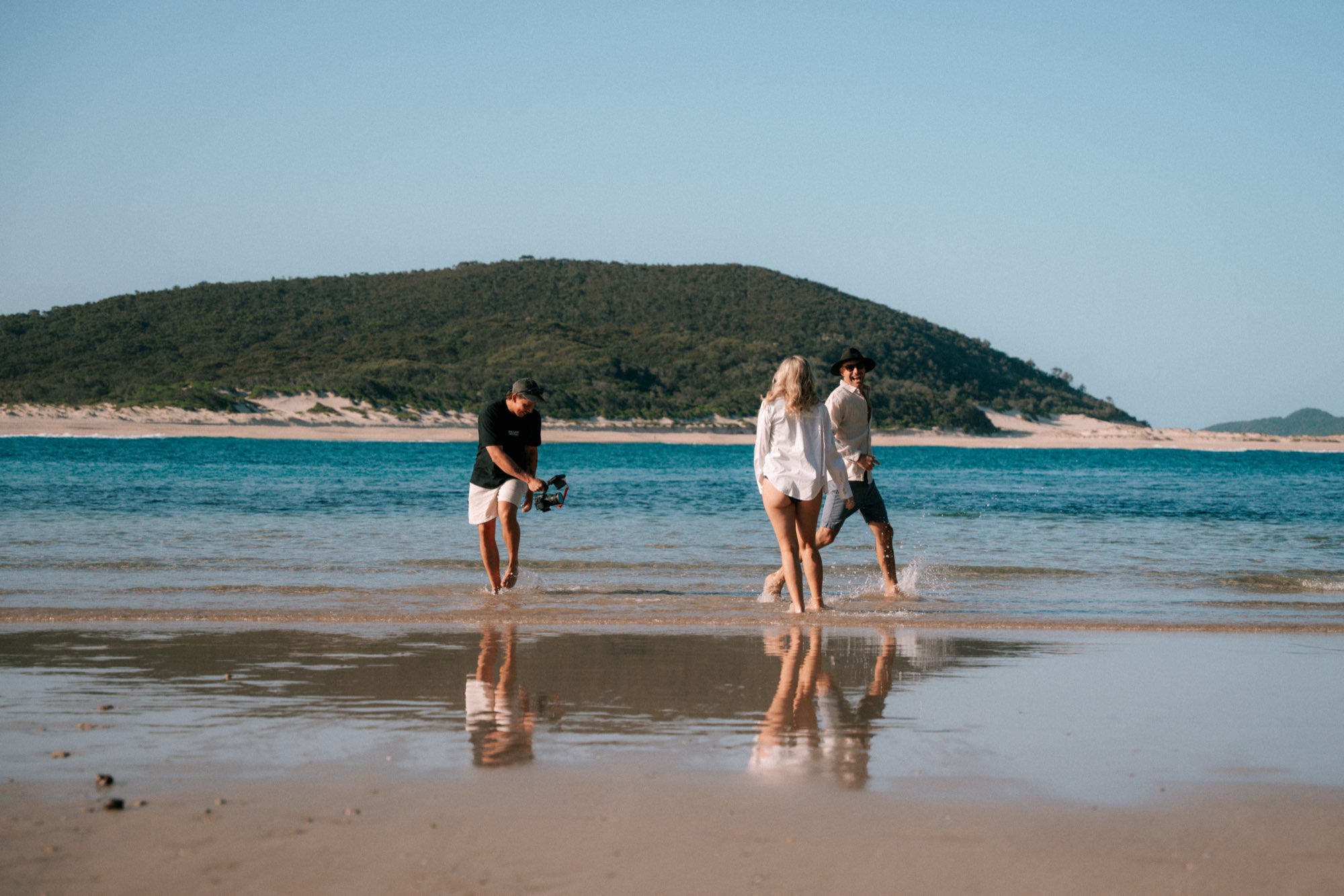 The Belvedere — toes in the shallows