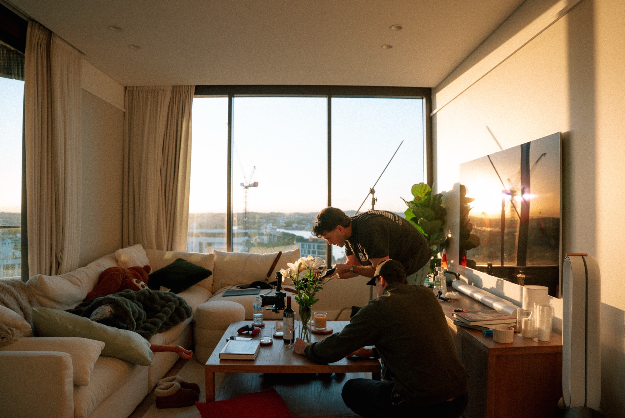 The Sunday Reset — golden hour