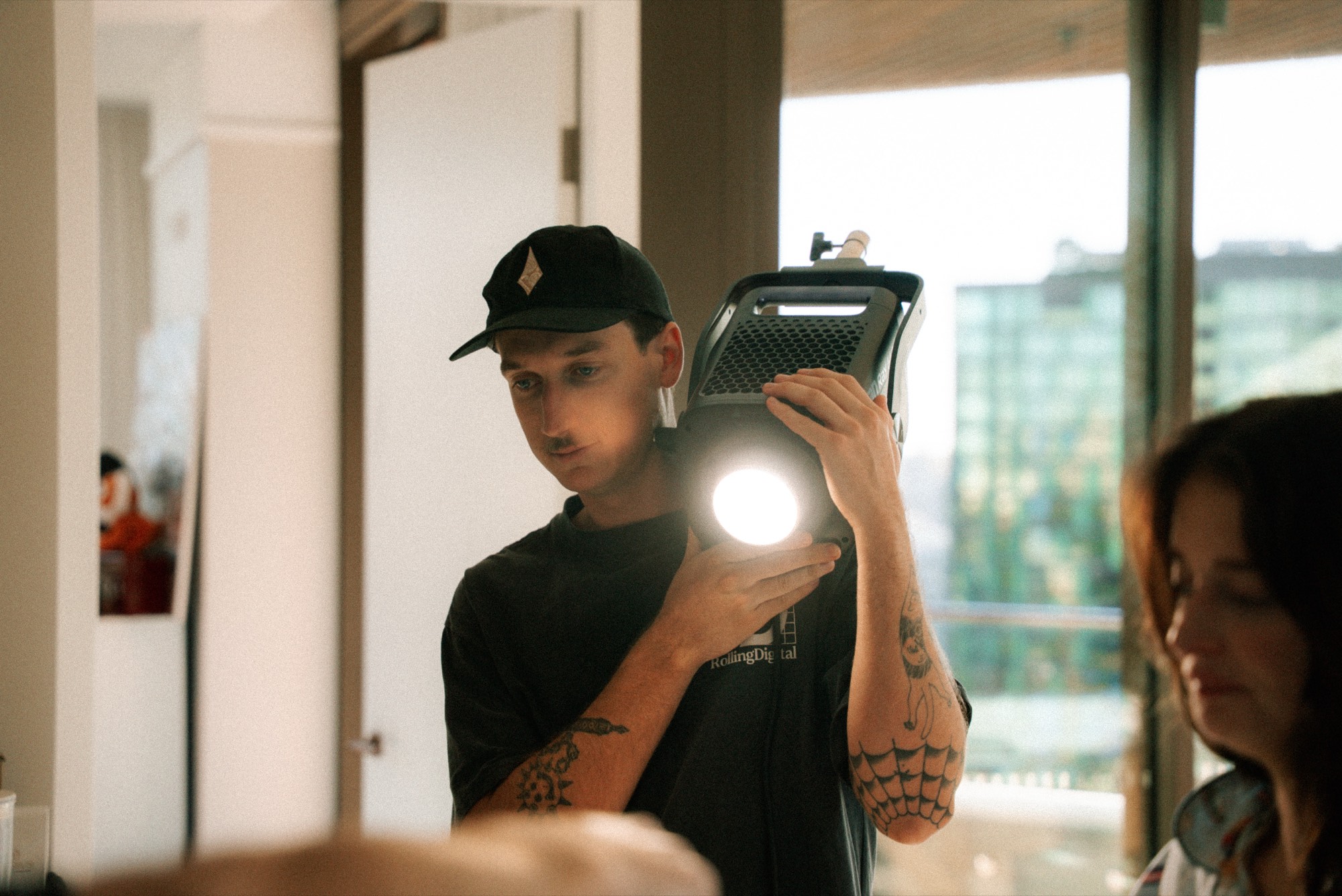 The Sunday Reset — human lightstand