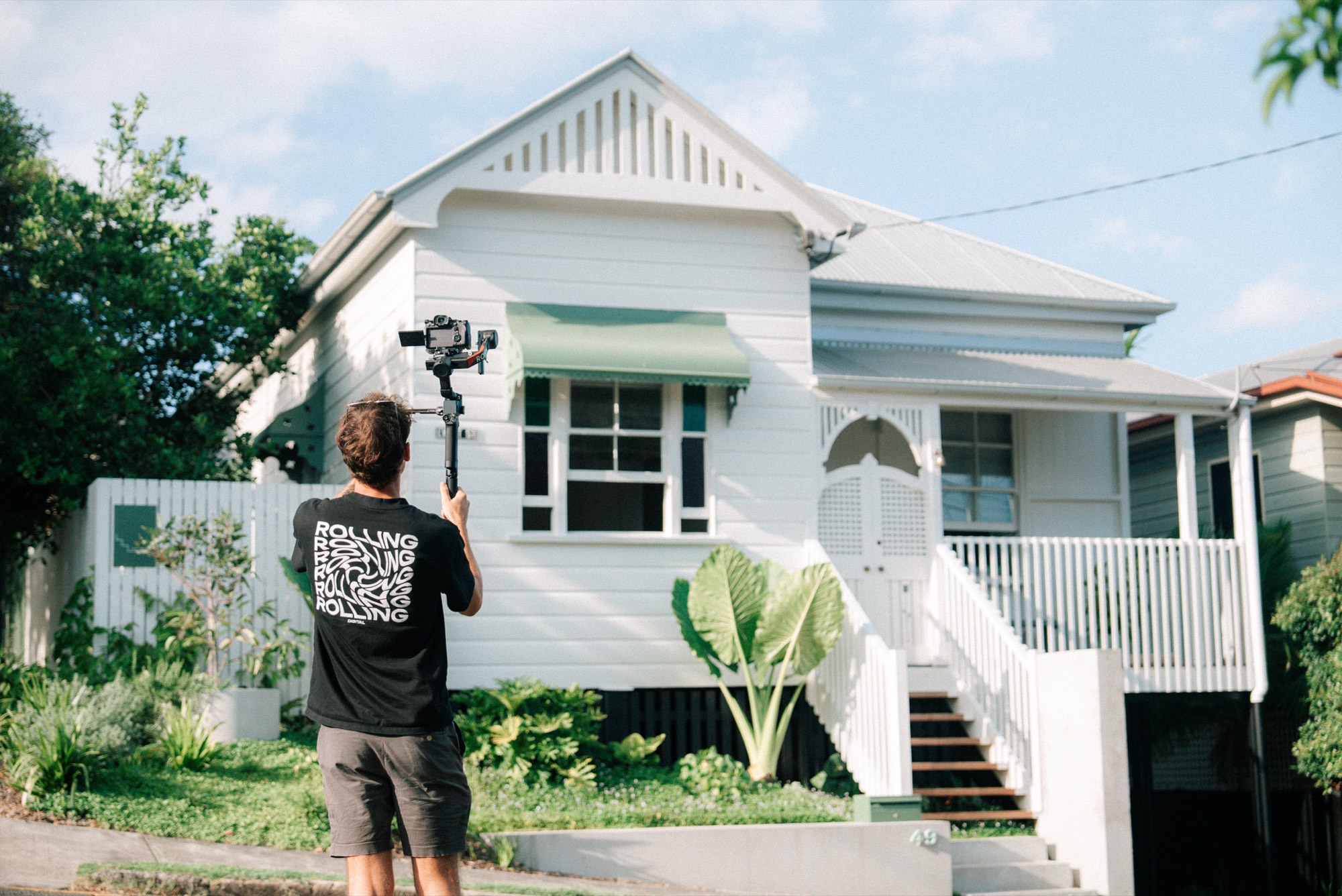 Ewart Street House — rolling on the street